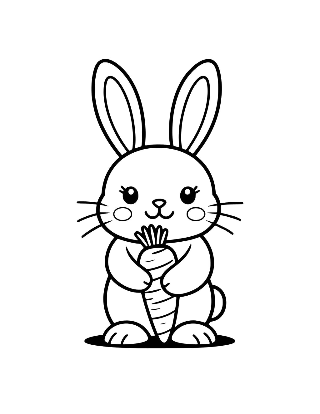 Digital Coloring Book – Animals, Flowers & Farm
