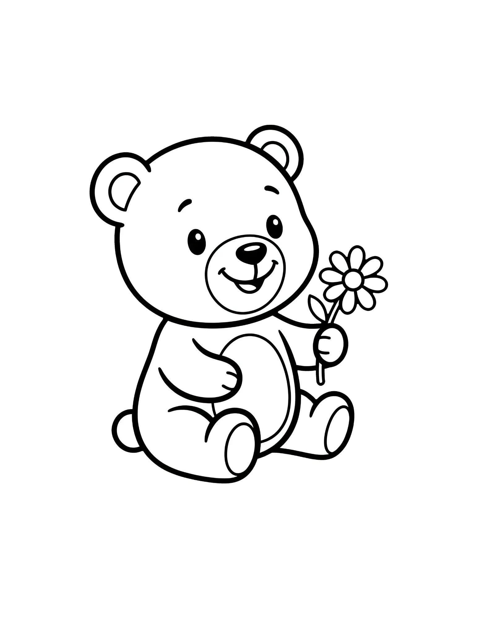 Digital Coloring Book – Animals, Flowers & Farm