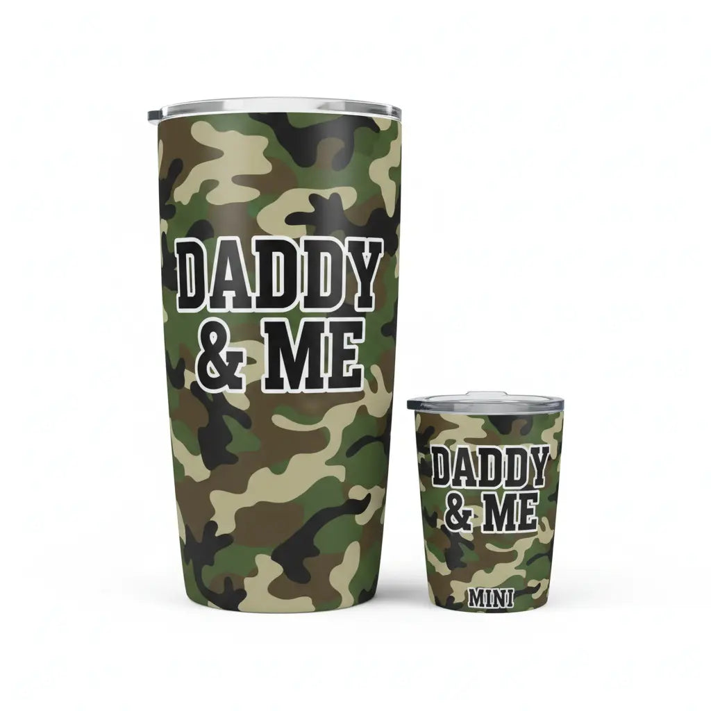 Daddy & Me Matching Tumbler Set