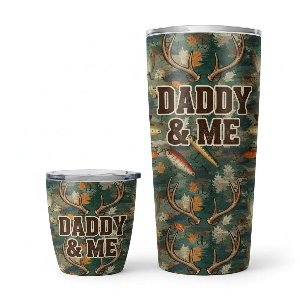Daddy & Me Matching Tumbler Set