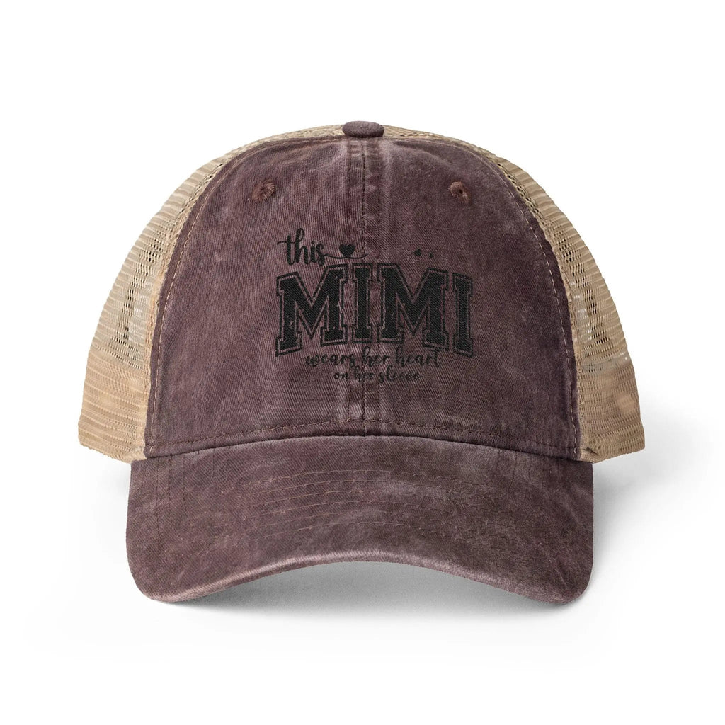 Women's Washed Mesh-Back Cap Mimi