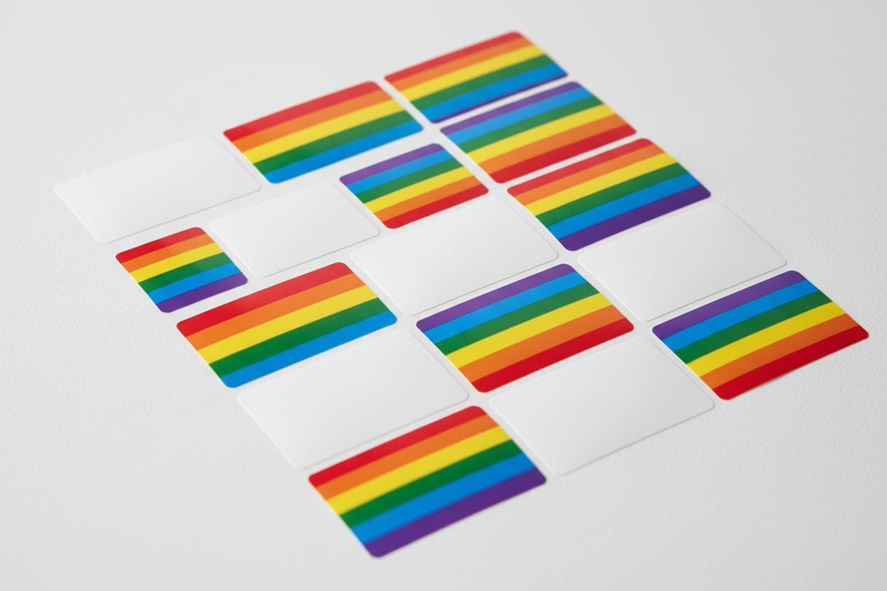 Custom Stickers, 2.25" x 1.25" Rectangle Design, Durable Vinyl Material for Personal or Business Use