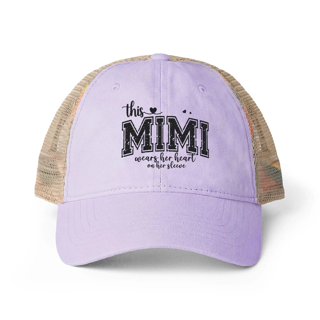 Women's Washed Mesh-Back Cap Mimi