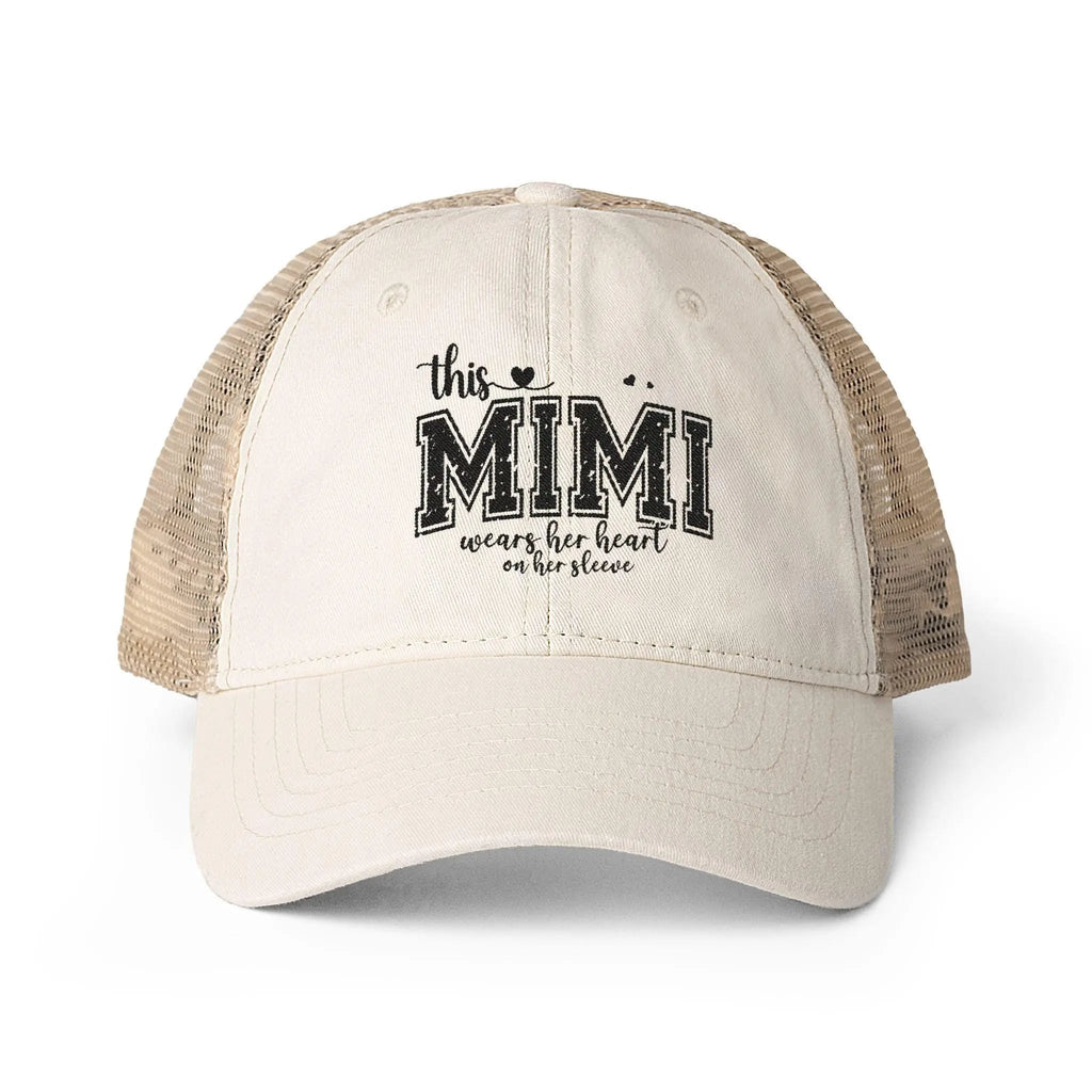 Women's Washed Mesh-Back Cap Mimi
