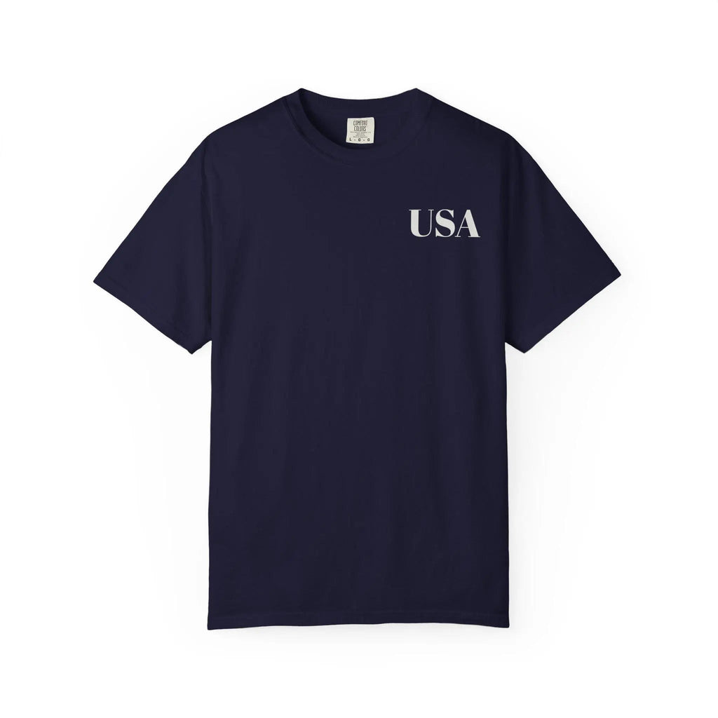 250 Years Eagle Badge T-Shirt | USA 4th of July Patriotic Tee