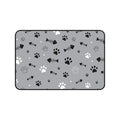 Cat Fish Illustration Desk Mat | Cute Ocean Cat Playful Desk Pad