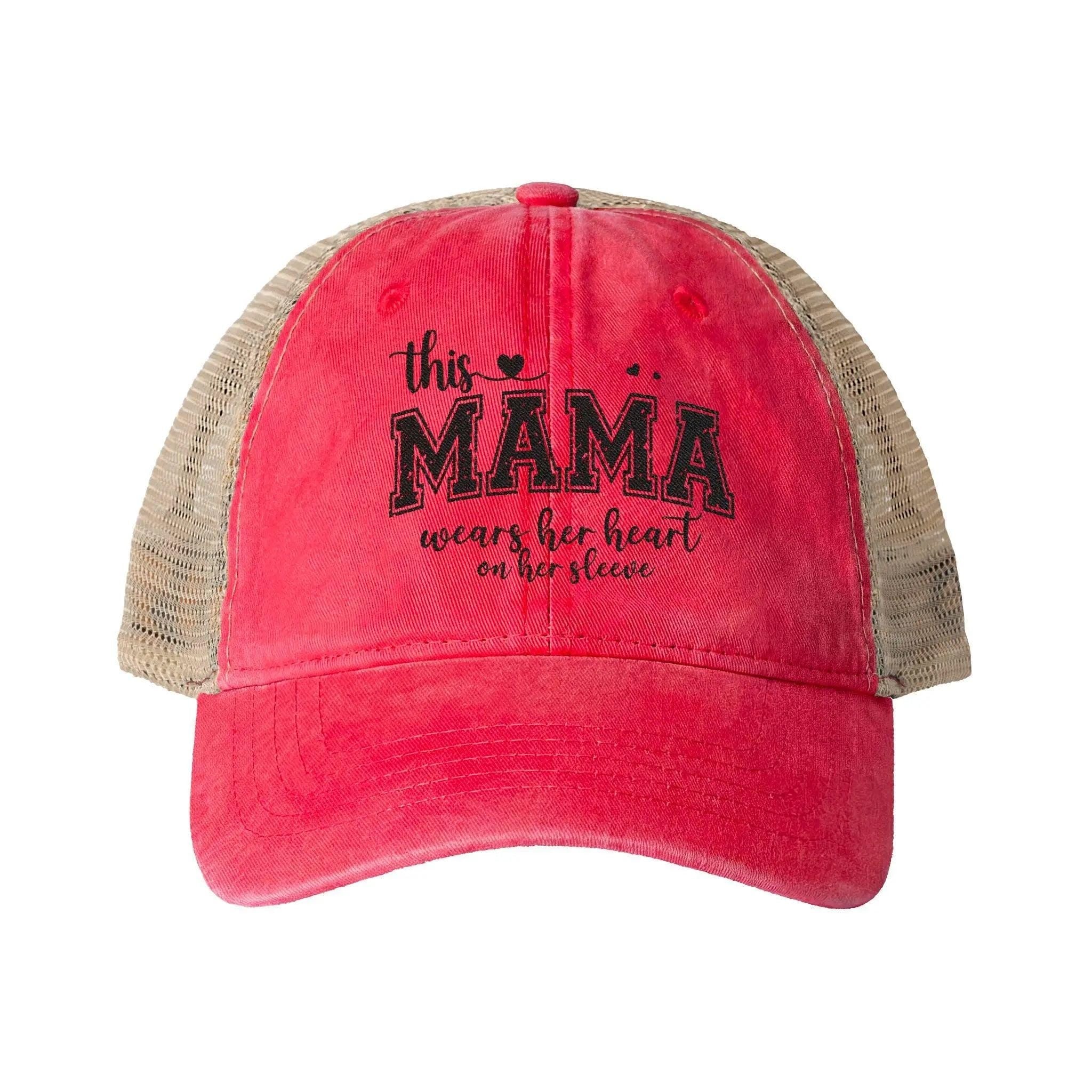 Women's Washed Mesh-Back Cap