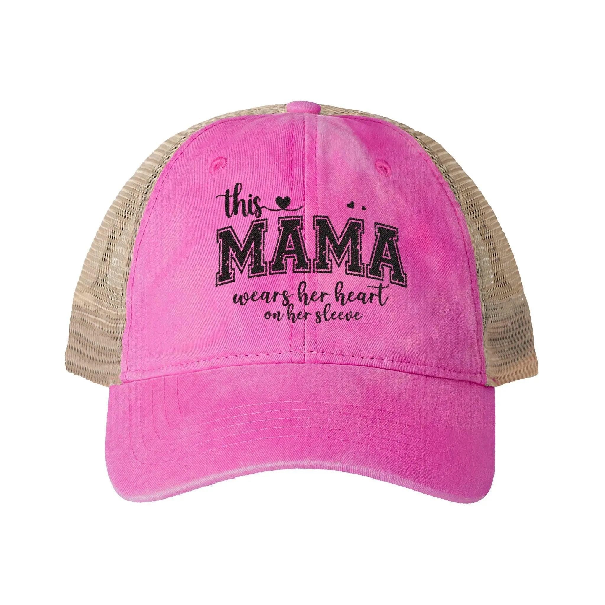 Women's Washed Mesh-Back Cap