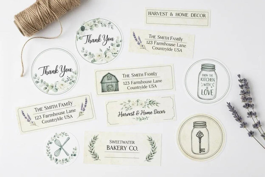 Custom Stickers – Thank You, Address Labels & Business