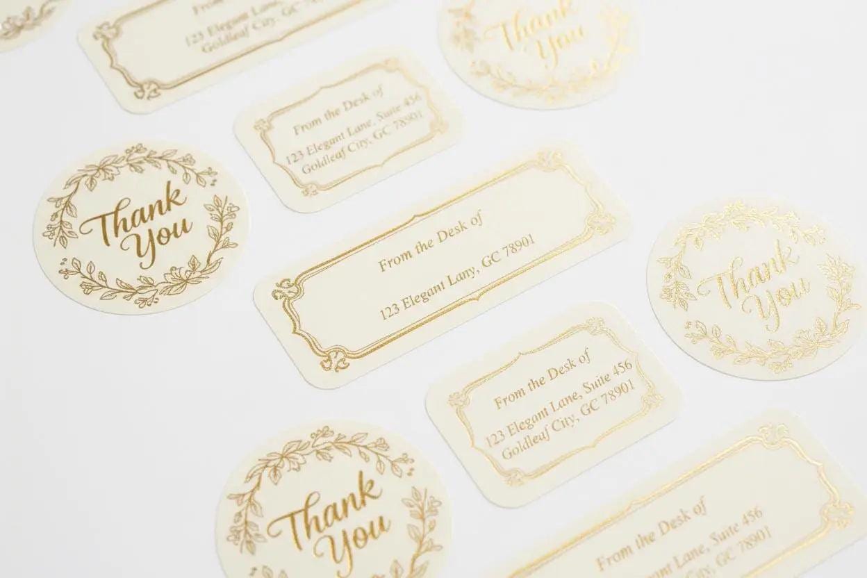 Custom Stickers – Thank You, Address Labels & Business