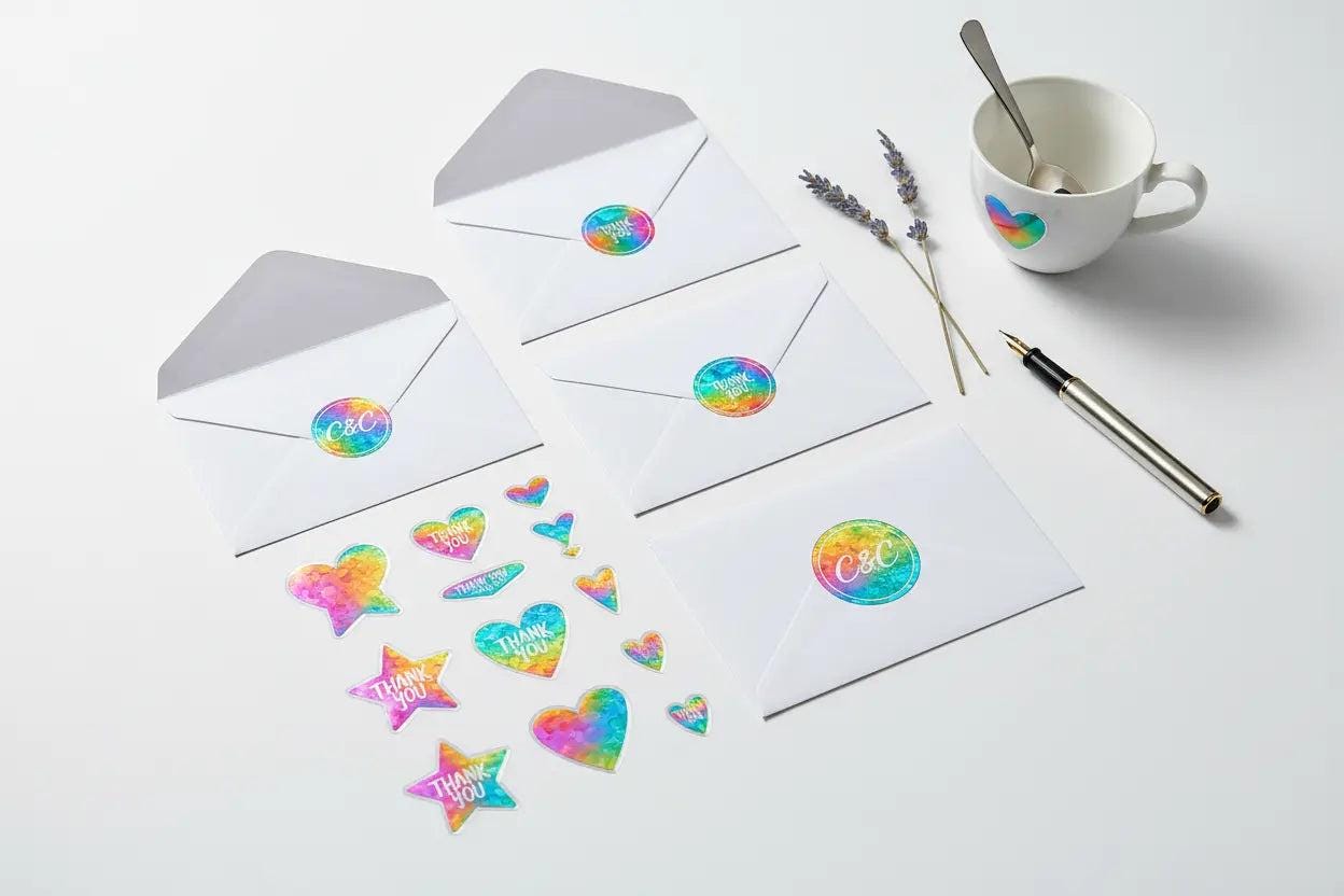 Custom Stickers – Thank You, Address Labels & Business