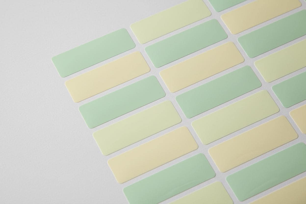 Custom Stickers, 2.25" x 1.25" Rectangle Design, Durable Vinyl Material for Personal or Business Use