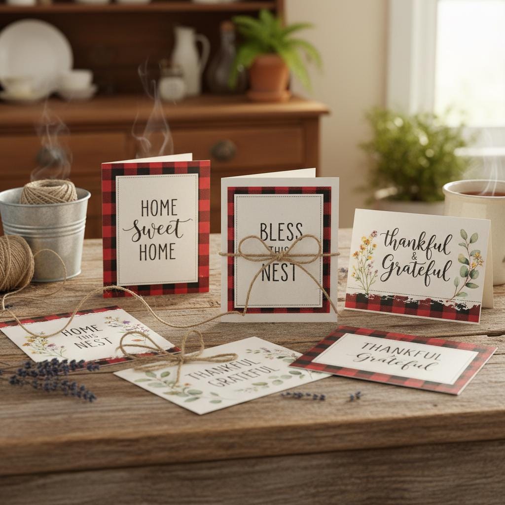 Custom Greeting Cards for Birthdays, Thank You Notes, Just Because | Handmade, Heartfelt Messages, Floral & Patterned Designs