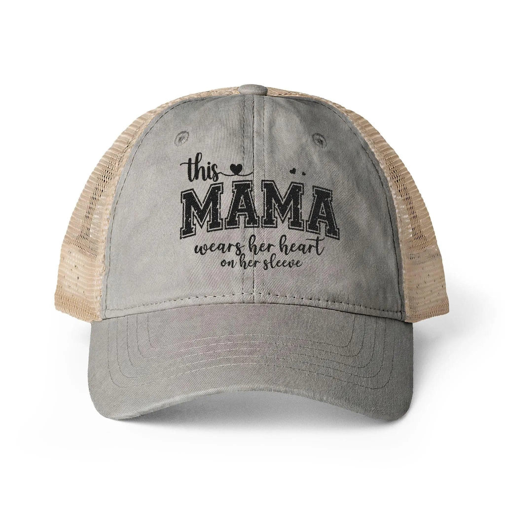Women's Washed Mesh-Back Cap
