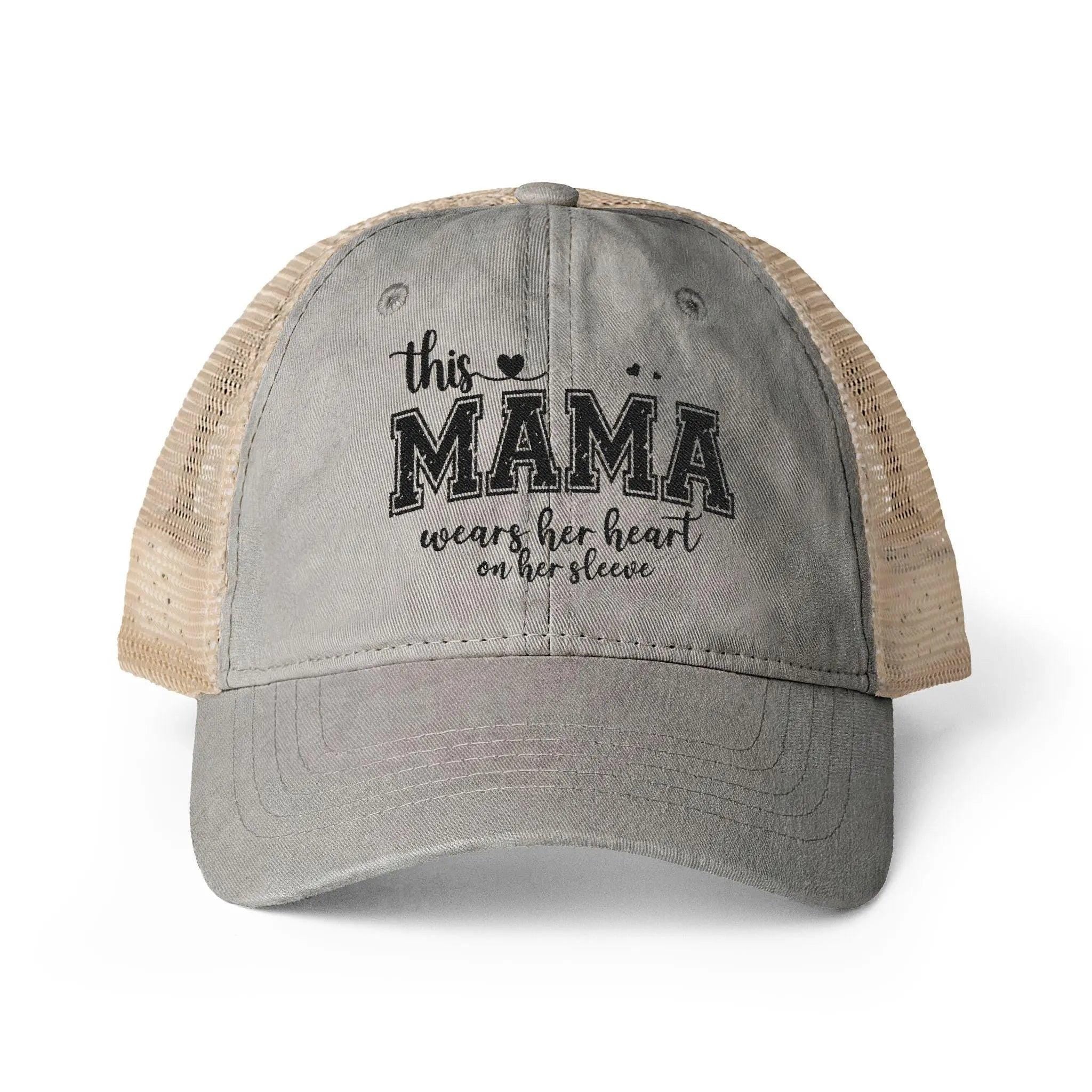 Women's Washed Mesh-Back Cap
