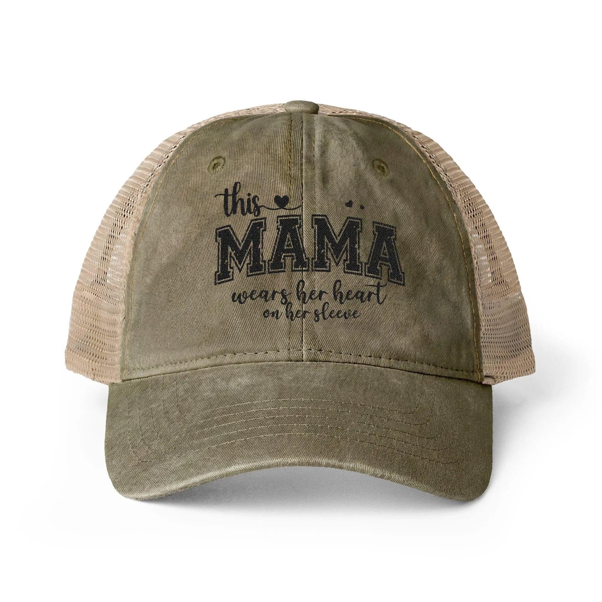 Women's Washed Mesh-Back Cap