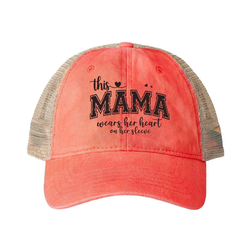 Women's Washed Mesh-Back Cap