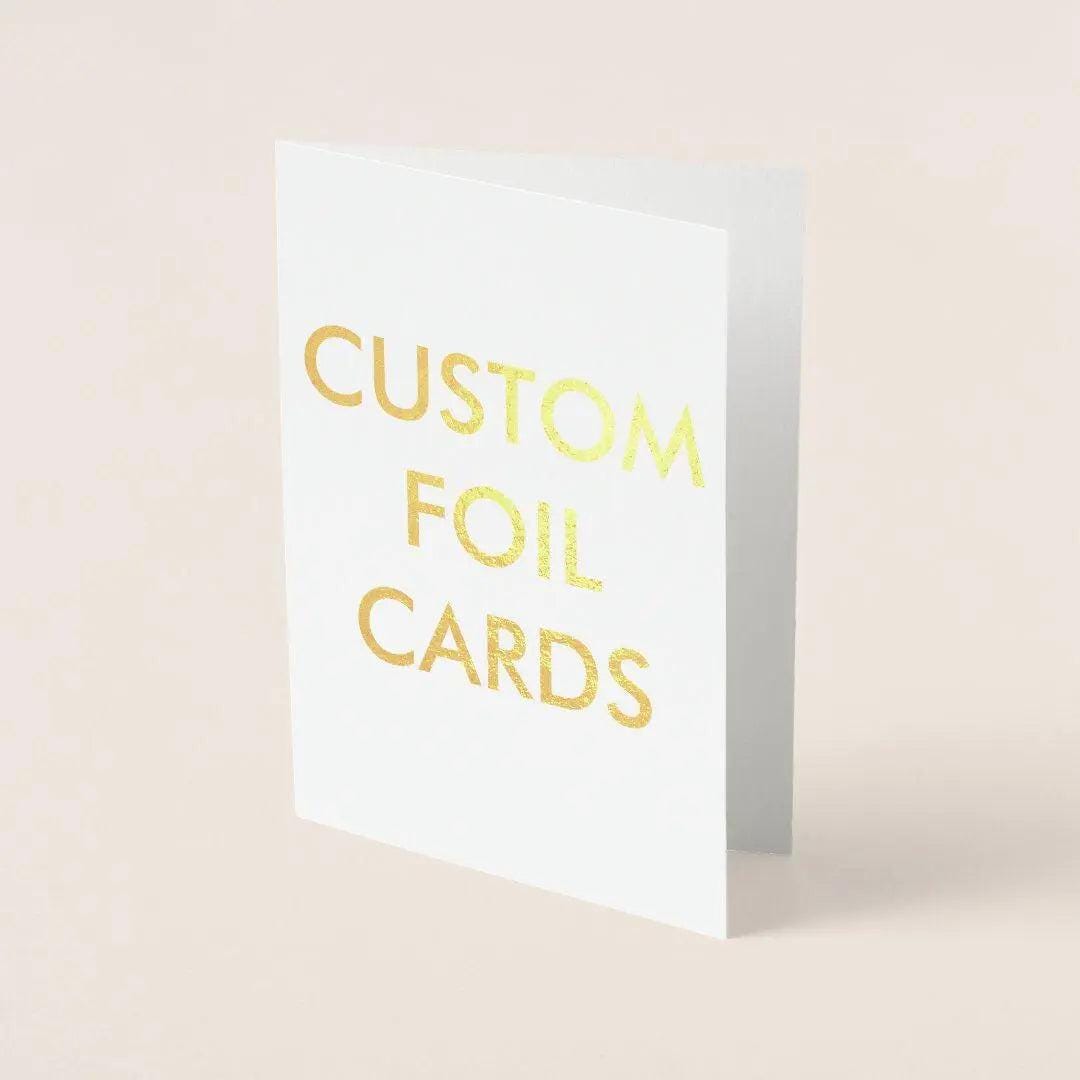 Foil-Stamped Cards and Tickets: Elegant Sentiments, Memorable Experiences