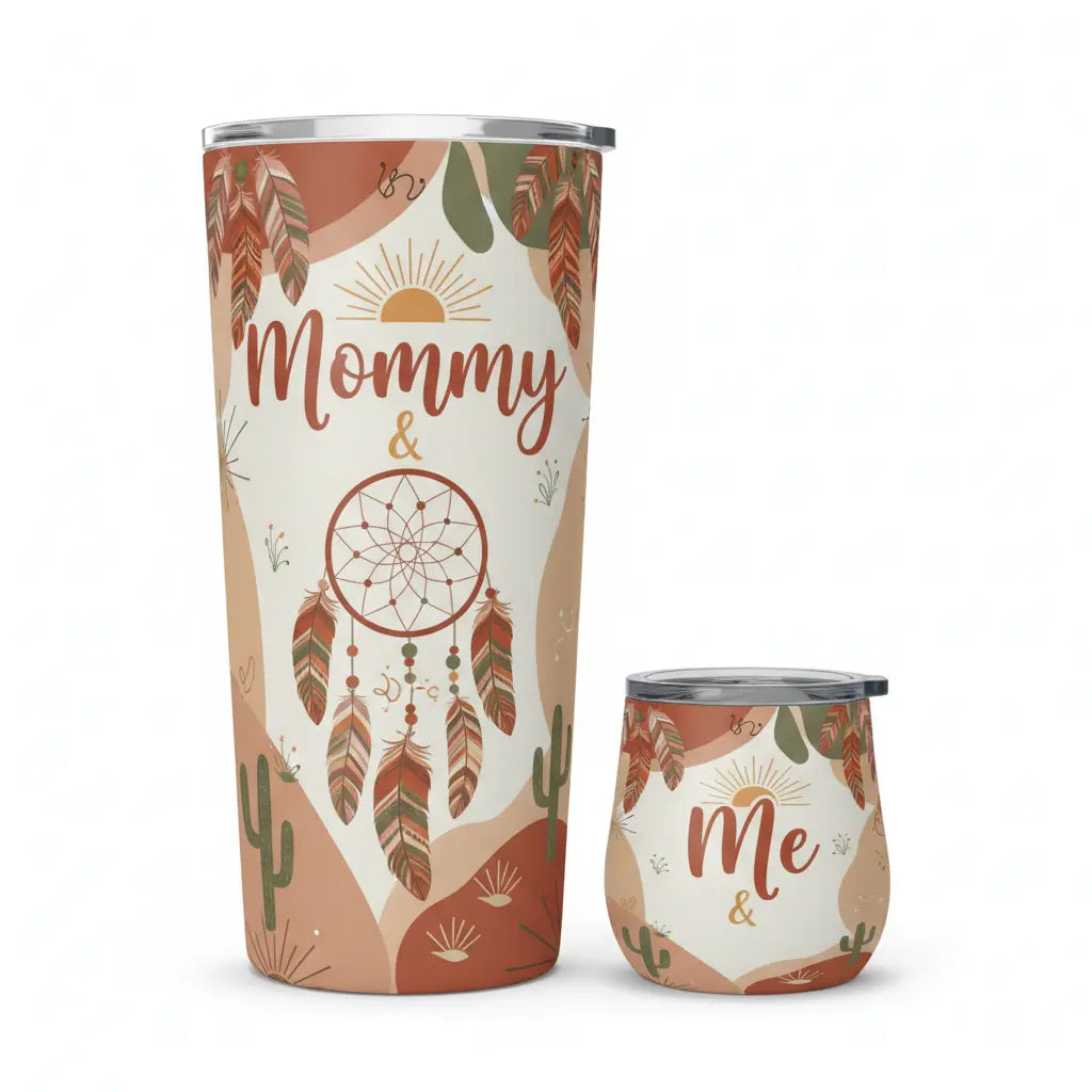 Matching Mom and Child Tumblers